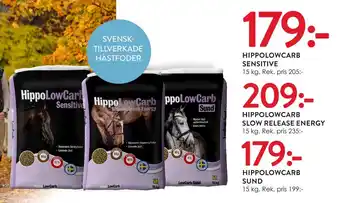 Djur & Natur HIPPOLOWCARB SLOW RELEASE ENERGY erbjuda