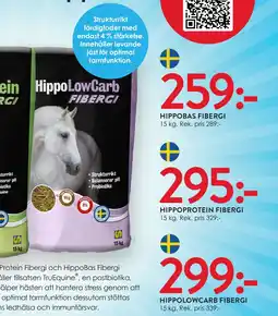 Djur & Natur HIPPOLOWCARB FIBERGI erbjuda