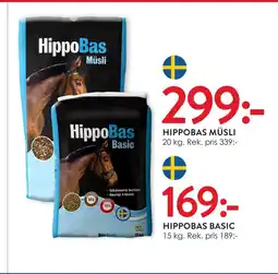 Djur & Natur HIPPOBAS MÜSLI erbjuda