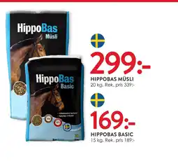 Djur & Natur HIPPOBAS MÜSLI erbjuda