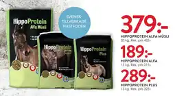 Djur & Natur HIPPOPROTEIN ALFA MÜSLI erbjuda