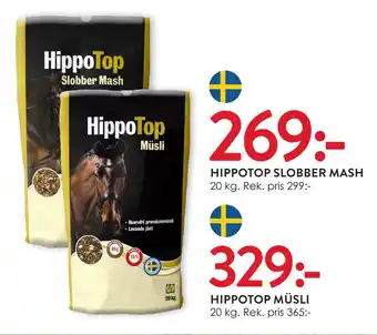 Djur & Natur HIPPOTOP SLOBBER MASH erbjuda