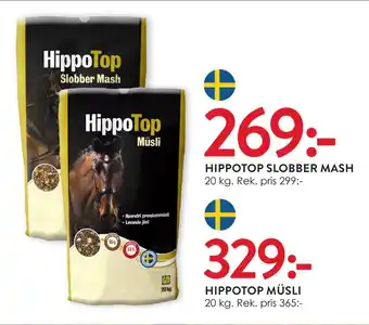 Djur & Natur HIPPOTOP MÜSLI erbjuda