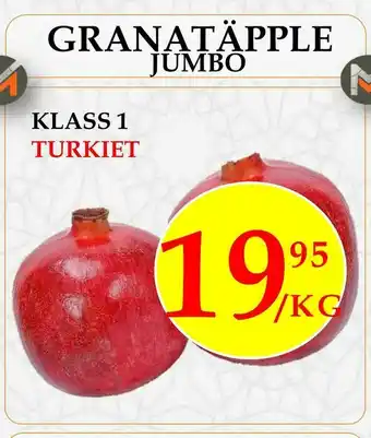 Matmixen Granatäpple Jumbo erbjuda