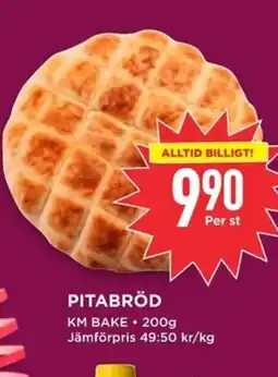 Willys KM BAKE Pitabröd erbjuda