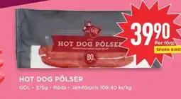 Willys GÖL Hot dog pölser erbjuda