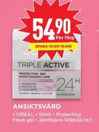 Willys L'ORÉAL Ansiktsvård erbjuda