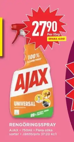 Willys AJAX Rengöringsspray erbjuda
