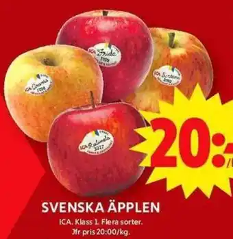 ICA Maxi Svenska äpplen erbjuda