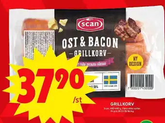 ICA Maxi SCAN Grillkorv erbjuda