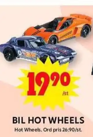 ICA Maxi HOT WHEELS Bil erbjuda