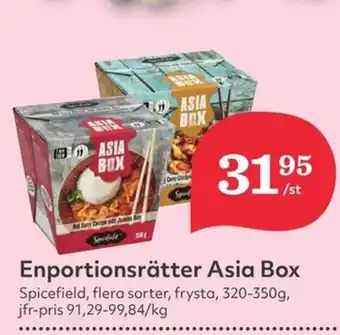 Hemköp Enportionsrätter Asia Box erbjuda