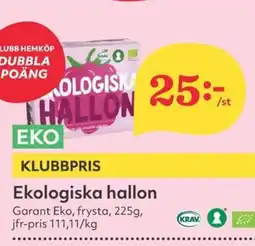 Hemköp GARANT Ekologiska hallon erbjuda