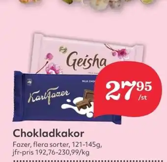 Hemköp FAZER Chokladkakor erbjuda