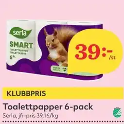 Hemköp SERLA Toalettpapper erbjuda