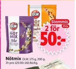 ICA Supermarket OLW Nötmix erbjuda