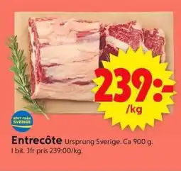 ICA Supermarket Entrecôte erbjuda