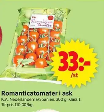 ICA Supermarket ICA Romanticatomater i ask erbjuda