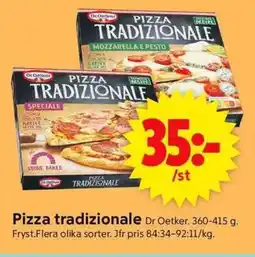 ICA Supermarket Pizza tradizionale Dr Oetker erbjuda