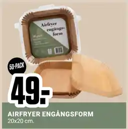 ÖoB AIRFRYER ENGÅNGSFORM erbjuda