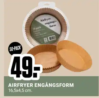 ÖoB AIRFRYER ENGÅNGSFORM erbjuda