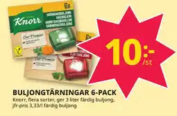 Tempo BULJONGTÄRNINGAR 6-PACK erbjuda