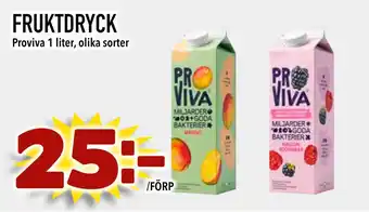 Prisma Mat FRUKTDRYCK erbjuda