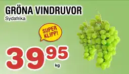 Nya Pulsen GRÖNA VINDRUVOR erbjuda