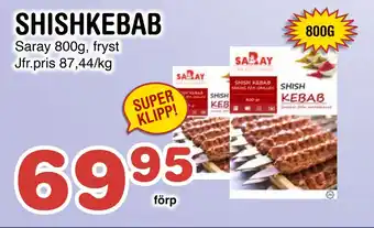 Nya Pulsen SHISHKEBAB erbjuda