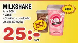 Nya Pulsen MILKSHAKE erbjuda