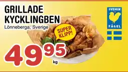 Nya Pulsen GRILLADE KYCKLINGBEN erbjuda