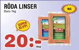 Nya Pulsen RÖDA LINSER erbjuda