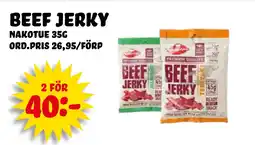 Nelins Beef Jerky erbjuda