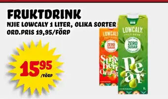 Nelins Fruktdrink erbjuda