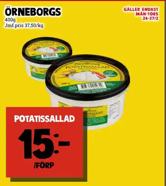 MatArket Potatissallad erbjuda