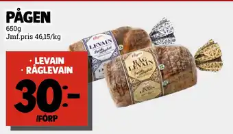 MatArket Levain • Råglevain erbjuda