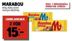 MatArket Chokladkaka erbjuda