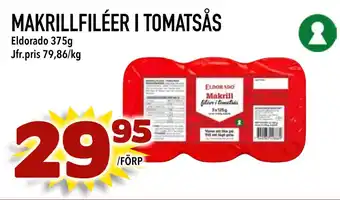 Din Mat MAKRILLFILÉER I TOMATSÅS erbjuda