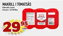 Din Mat MAKRILL I TOMATSÅS erbjuda