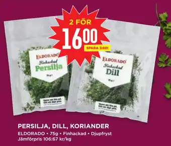 Willys PERSILJA, DILL, KORIANDER erbjuda