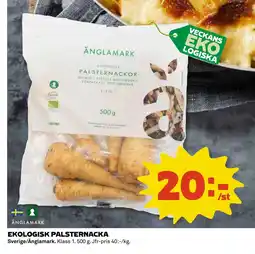 Coop Daglivs EKOLOGISK PALSTERNACKA erbjuda