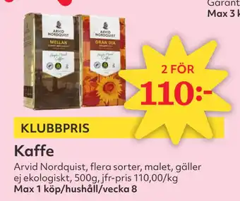 Hemköp Kaffe erbjuda