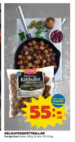 Coop Daglivs DELIKATESSKÖTTBULLAR erbjuda