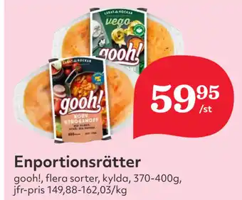 Hemköp Enportionsrätter erbjuda