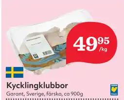 Hemköp Kycklingklubbor erbjuda