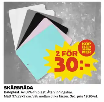 Coop Daglivs SKÄRBRÄDA erbjuda