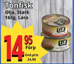 Supergrossen Tonfisk erbjuda