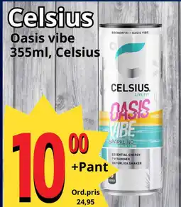 Supergrossen Celsius erbjuda