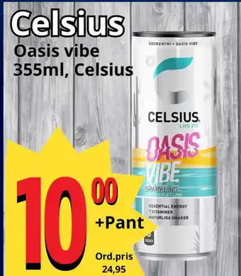 Supergrossen Celsius erbjuda