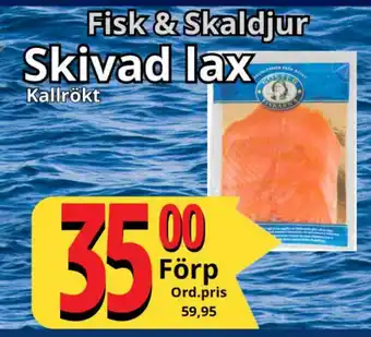 Supergrossen Skivad lax erbjuda